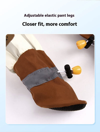 Pantalones Protectores para Perros Otoño-Invierno Ajustados Antipolvo - Image 15