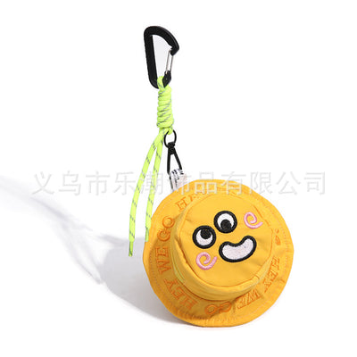 Bolsa Portaauriculares con Diseño de Carita Sonriente - Llavero Compacto - Image 9