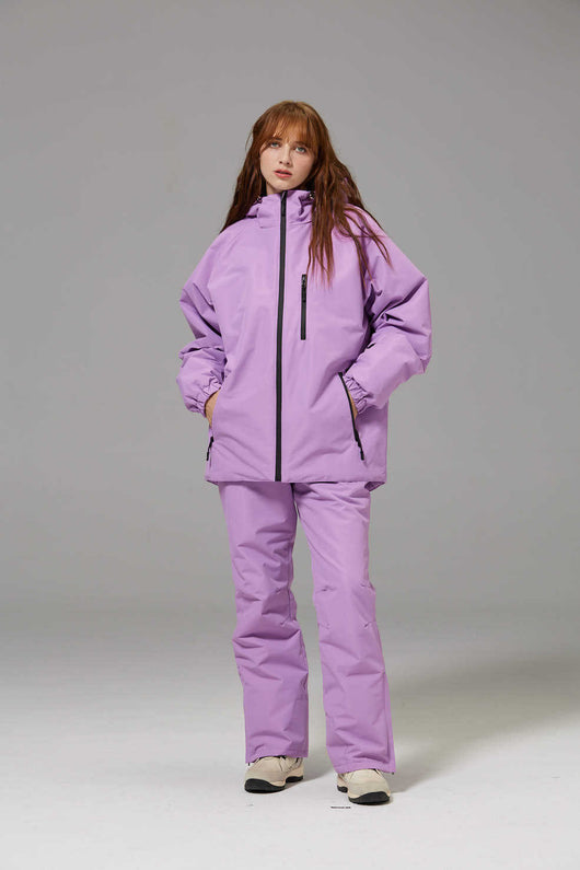 Conjunto de Traje de Esquí Unisex Impermeable y Cortavientos - Image 19