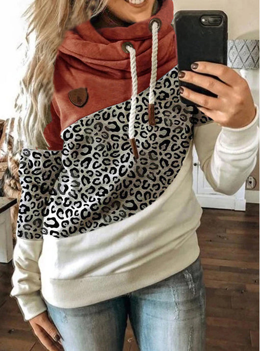 Sudadera con capucha y costuras estampadas de corte holgado - Image 15