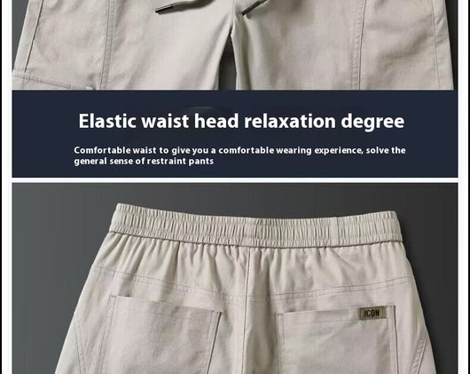 Pantalones Harem Deportivos Sueltos para Hombre - Cintura Ajustable Tendencia - Image 16