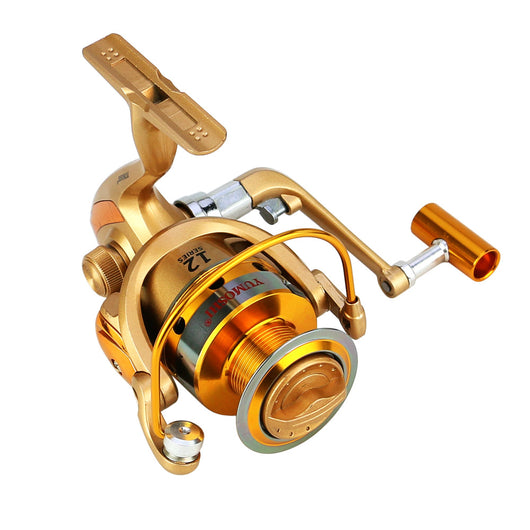 Carrete de Pesca Metal Completo Yalun - Rueda de Línea para Caña y Roca