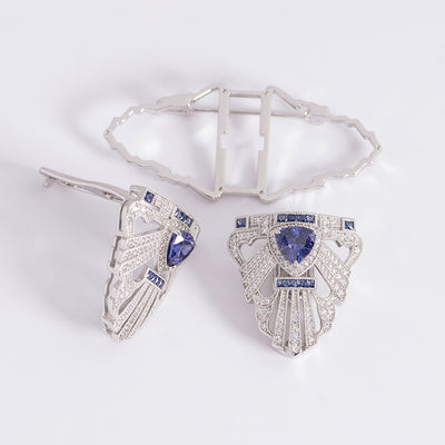 Broche Vintage de Plata 925 con Cierre para Cuello y Pañuelo - Image 8