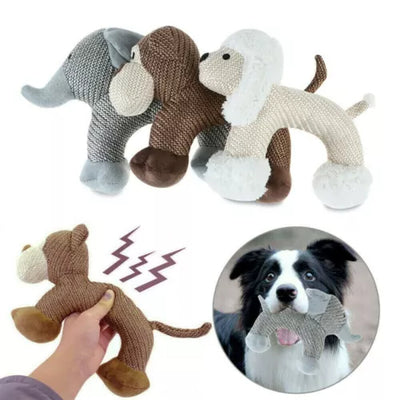 Juguetes Masticables para Perros Pequeños y Grandes - Pato Chirriante Resistente a Mordidas
