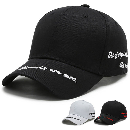 Gorra de Béisbol Pareja Minimalista con Protección Solar