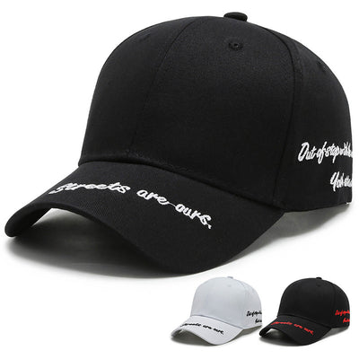 Gorra de Béisbol Pareja Minimalista con Protección Solar