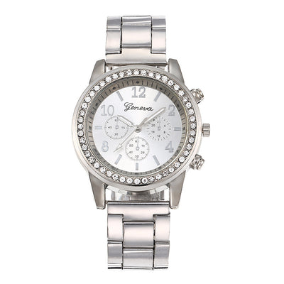 Reloj de Pareja Acero Inoxidable con Movimiento de Cuarzo para Hombre y Mujer - Image 11