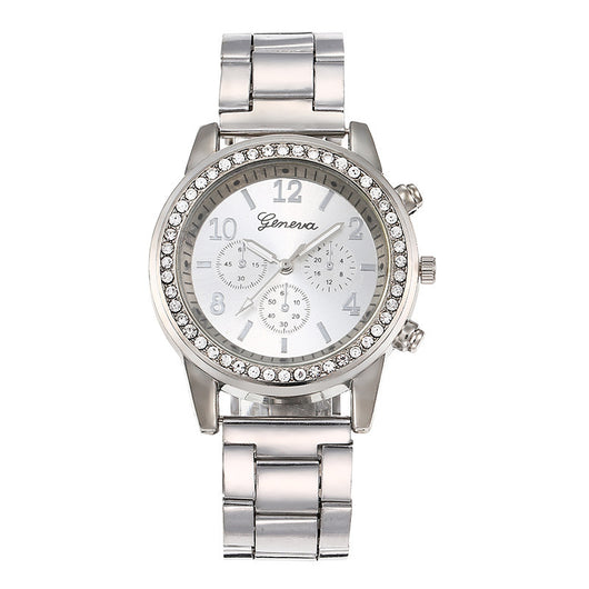 Reloj de Pareja Acero Inoxidable con Movimiento de Cuarzo para Hombre y Mujer - Image 11