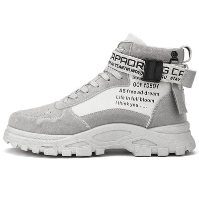 Botas Martin de caña alta con cordones - Sneakers versátiles - Image 5