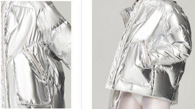 Gabardina Impermeable Brillante Desechable para Mujer - Image 15
