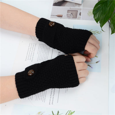 Guantes Mitones de Otoño e Invierno - Medio Dedos - Image 11