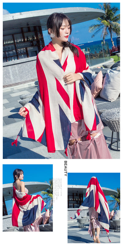Bufanda Étnica Larga Estilo Coreano para Verano y Otoño - Image 53