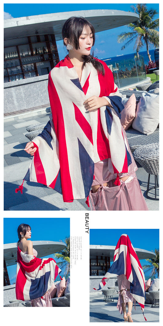 Bufanda Étnica Larga Estilo Coreano para Verano y Otoño - Image 53