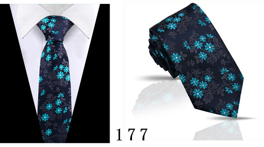Corbata Casual Ejecutiva de Poliéster Jacquard para Hombre - Image 61