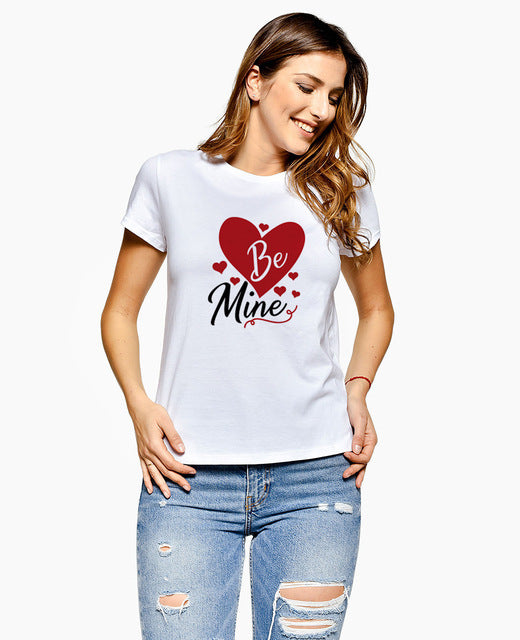 Playera Suelta para Parejas Talla Grande - Manga Corta Unisex - Image 5