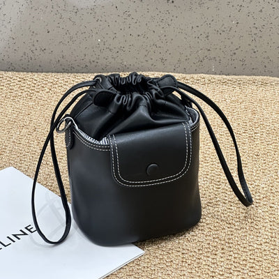 Bolsa Crossbody Bucket con Cordón Cortex para Mujer - Image 3