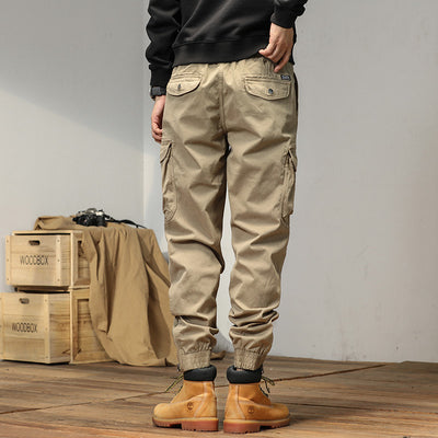 Pantalones Casuales Slim Fit para Hombre con Ajuste en Tobillo - Image 3