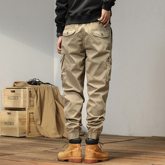 Pantalones Casuales Slim Fit para Hombre con Ajuste en Tobillo - Image 3