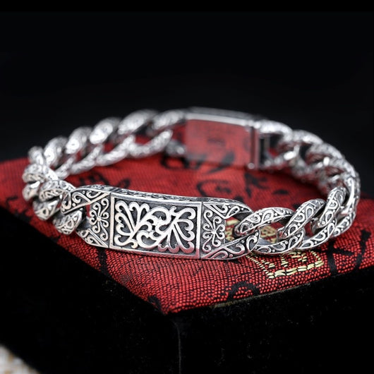 Pulsera de Plata 925 Calada para Hombre - Image 12