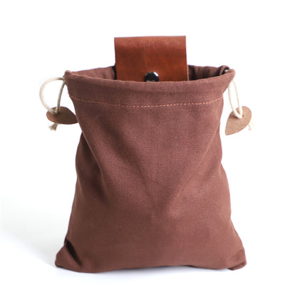 Bolsa de Recolección de Setas Canvas Plegable con Cuero - Ideal para Senderismo y Camping - Image 21