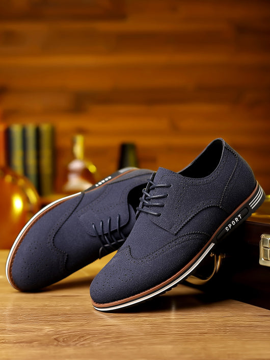 Zapatos Casuales para Hombre Talla Grande - Gamuza Baja Acabado Mate - Image 12