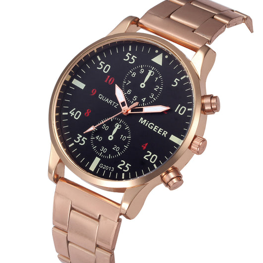 Reloj Deportivo de Acero Inoxidable para Hombre con Movimiento de Cuarzo - Image 13