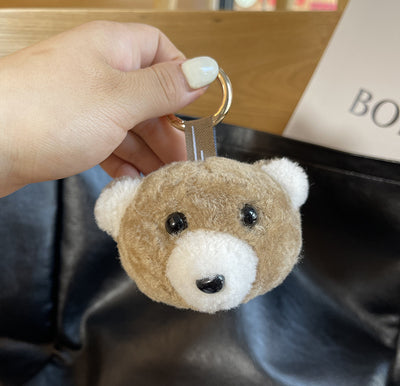 Llavero Peluche Oso de Lana Real - Accesorio Adorable para Auto - Image 14