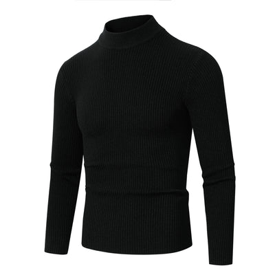 Suéter de Punto Rayado Masculino - Estilo Versátil - Image 5