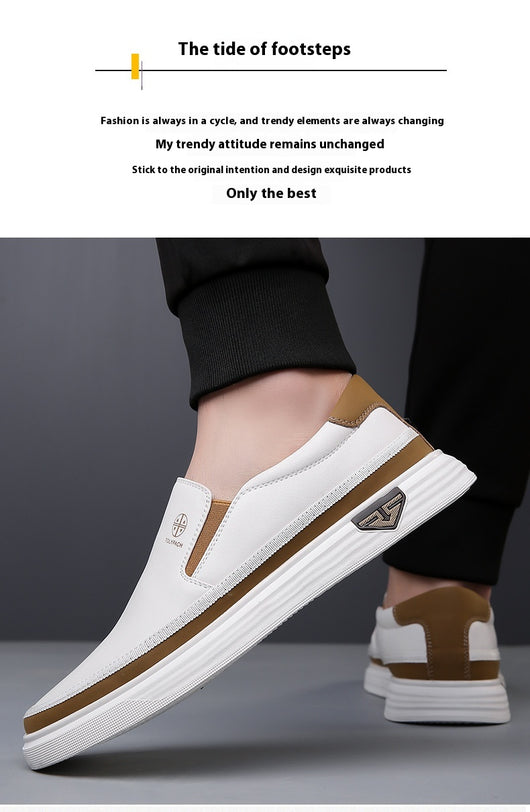 Zapatos Casuales de Cuero para Hombre sin Cordones - Image 18