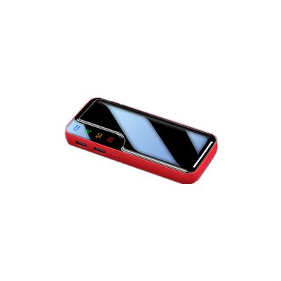Power Bank de Espejo con Textura Cuero - 5 Secciones Premium - Image 10