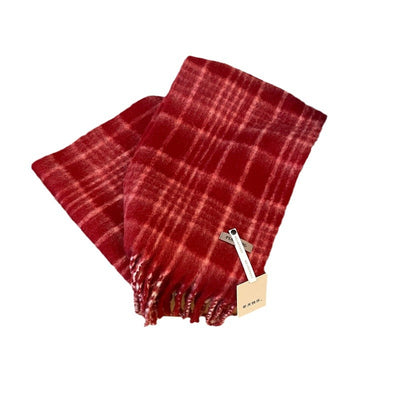 Bufanda de Cuadros Vintage para Otoño Invierno - Estilo Clásico para Mujer - Image 5