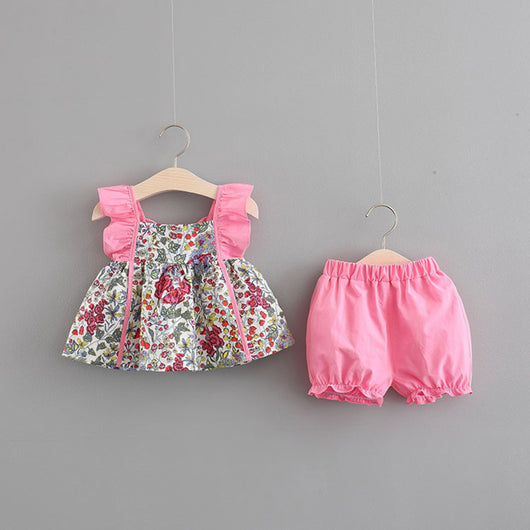 Conjunto Infantil de Dos Piezas Estilo Western para Niñas - Image 12