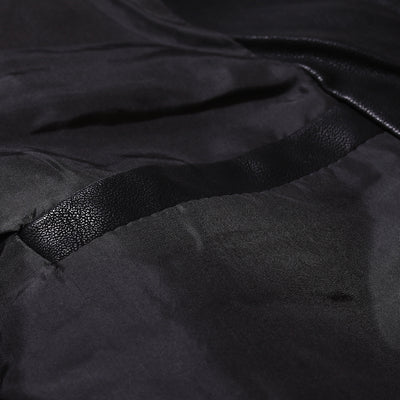 Chaqueta de Cuero PU Motociclista para Hombre - Estilo Punk Europeo con Diseño 3D Grabado - Image 9