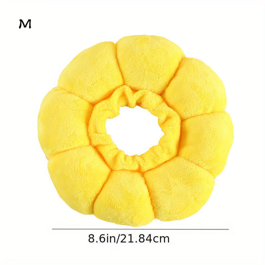 Collar Isabelino Ajustable para Mascotas Pequeñas - Cono de Recuperación Postquirúrgico Diseño Girasol - Image 17