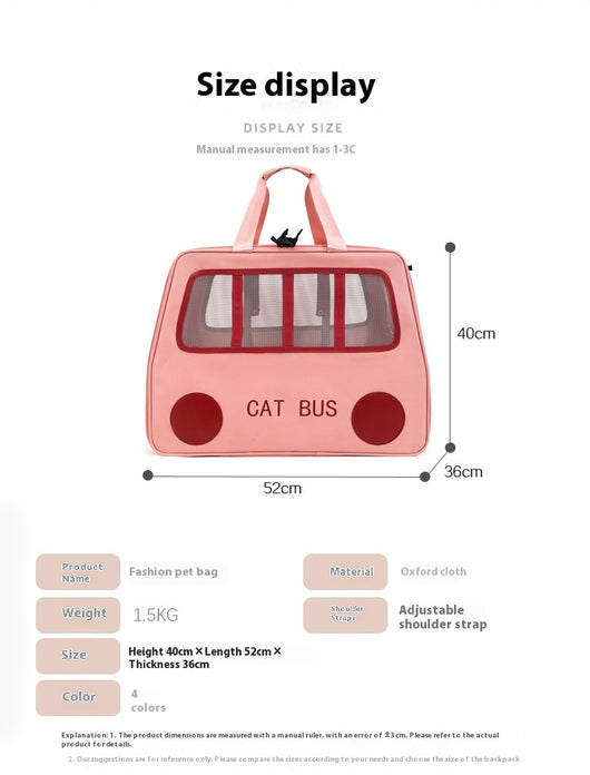 Carrito Transportín para Mascotas Plegable - Capacidad para Dos Gatos - Image 19