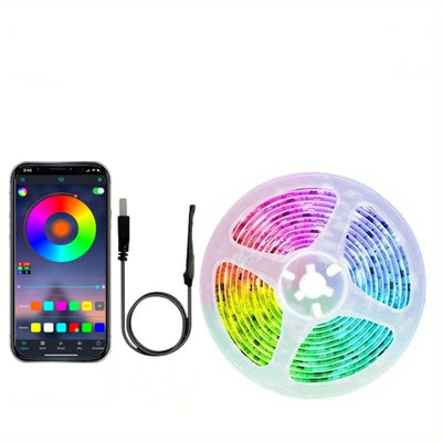 Lámpara de Araña LED RGB 5V con Control Remoto Bluetooth e Infrarrojo - Image 4