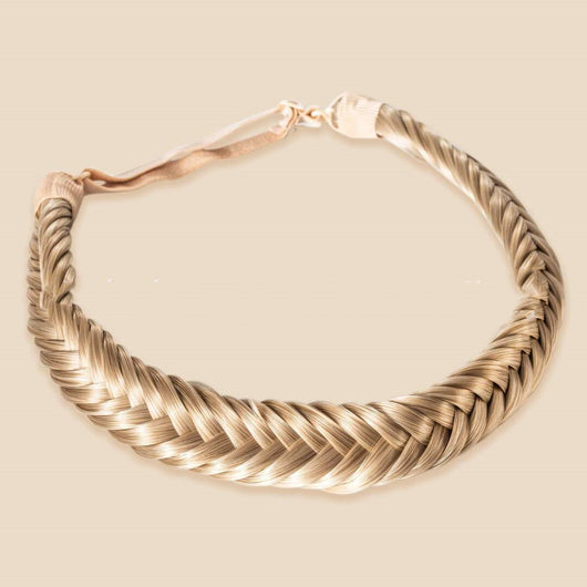 Diadema Trenzada Dos Hebras - Accesorio de Moda Versátil - Image 2