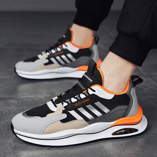 Zapatos Deportivos Elevadores con Malla Transpirable y Suela Gruesa para Hombre