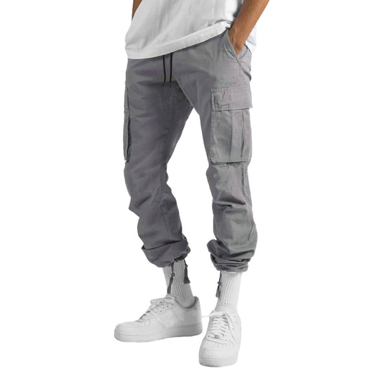 Pantalones Casuales con Múltiples Bolsillos y Cordón Ajustable - Image 57