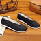 Zapatos Casuales Hombre con Suela Suave y Bordado Artesanal