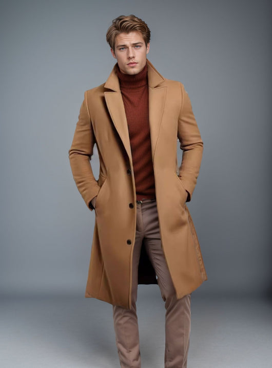 Abrigo Trinchera Clásico para Hombre - Image 15