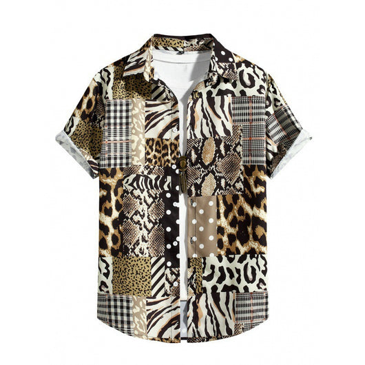 Camisa Suelta de Playa para Hombre - Manga Corta y Cómoda - Image 8