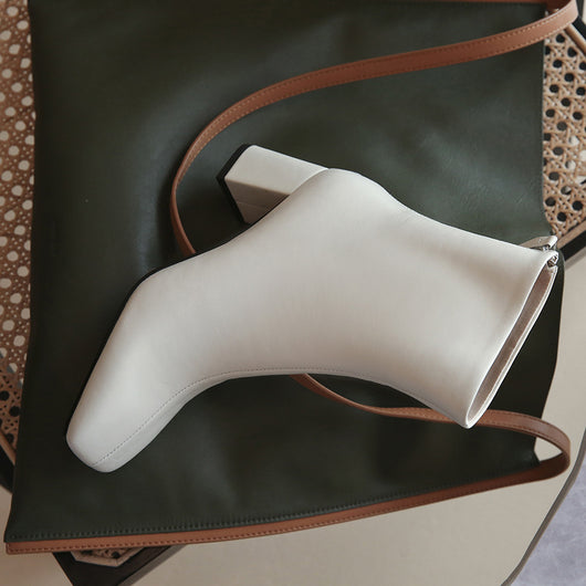 Botas de Cuero Premium con Diseño Minimalista - Image 10