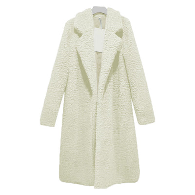 Cardigan de Lana Merino Largo Suelto para Mujer - Image 6