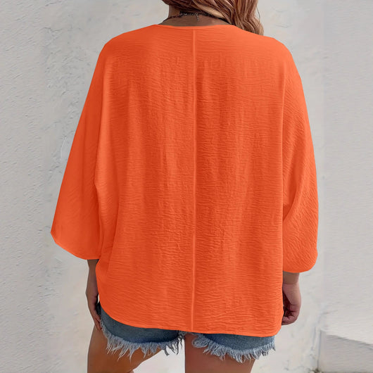 Cardigan de Botones Liso de Manga Larga para Mujer - Image 4