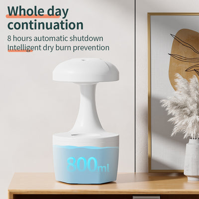Humidificador Ultrasónico Portátil 800ml con Tecnología Anti-Gravedad y Aromaterapia USB - Image 2
