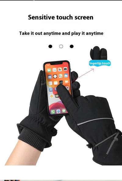 Guantes Térmicos para Esquí con Forro Polar Reforzado - Image 16