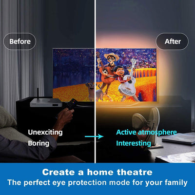 Tira LED RGB 5050 5M con Control Remoto - Iluminación Decorativa Flexible para TV y Habitación - Image 3