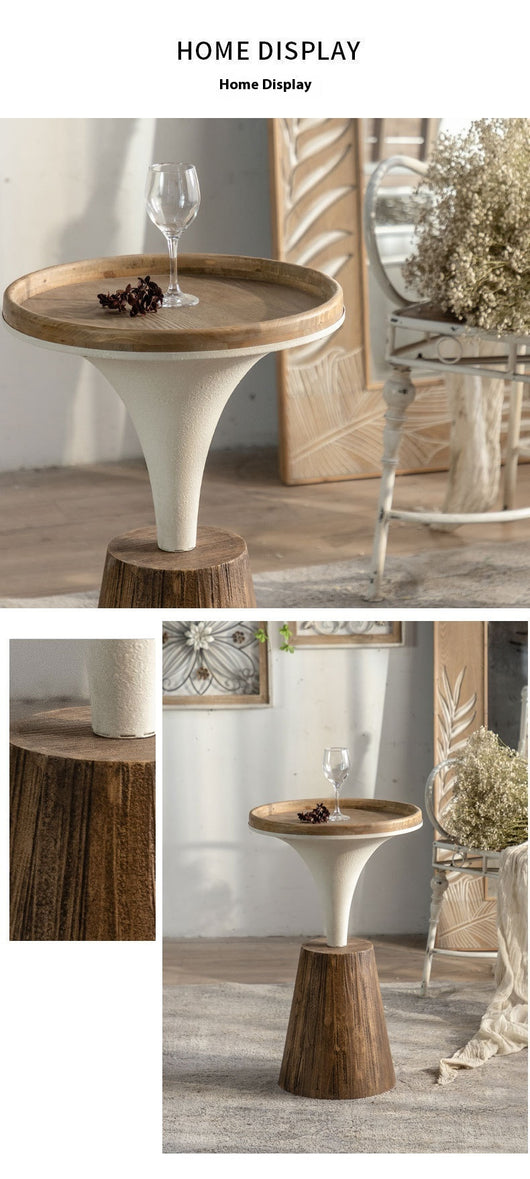 Mesa de Centro de Madera Maciza para Sala de Estar - Image 8