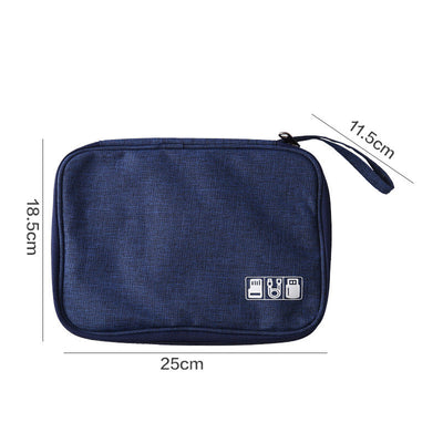 Bolsa Organizadora de Accesorios Digitales de Doble Capa Protectora Portátil - Image 7